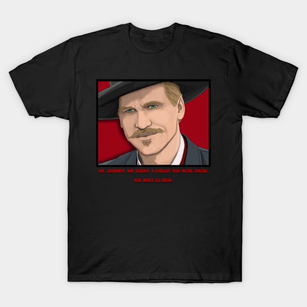 Doc Holiday T-Shirt by Deadpoolinc